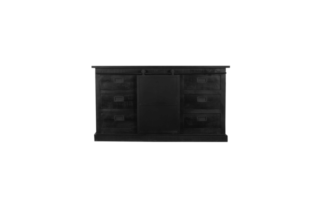 Dressoir Nora Black 160 cm