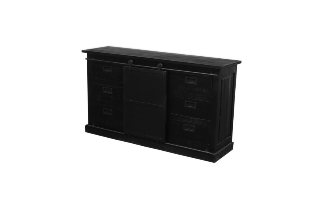 Dressoir Nora Black 160 cm