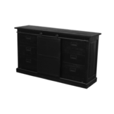 Dressoir Nora Black 160 cm