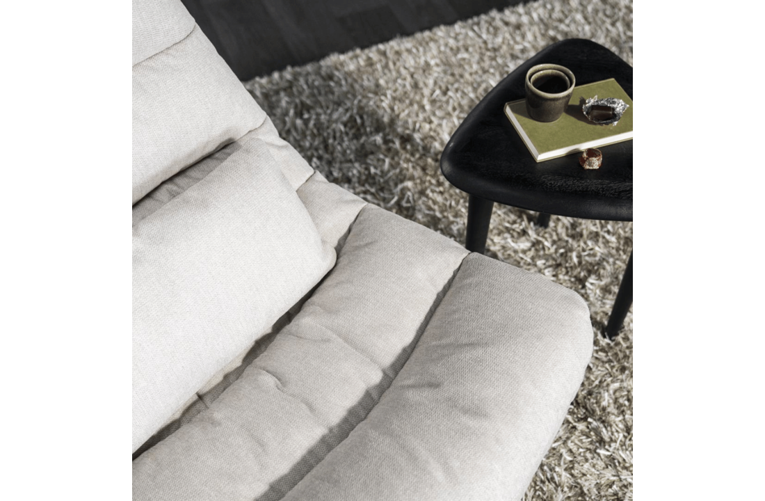 Fauteuil Cooper met kussen - bruin Houston