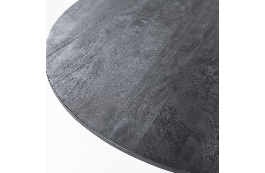 Eettafel Donny 130x76 - zwart