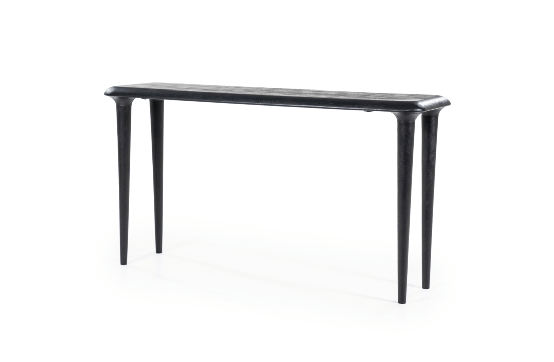 Sidetable Jiska 140x40 - zwart