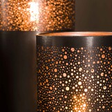 Vloerlamp Cilinder Ø25 | 120cm | Zwart nikkel