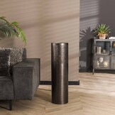 Vloerlamp Cilinder Ø25 | 90cm | Zwart nikkel