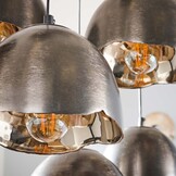 Hanglamp Mirror | Zwart nikkel | 7L