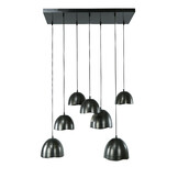 Hanglamp Mirror | Zwart nikkel | 7L