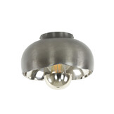Plafondlamp Mirror | Zwart nikkel | Ø35