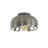 Plafondlamp Mirror | Zwart nikkel | Ø35