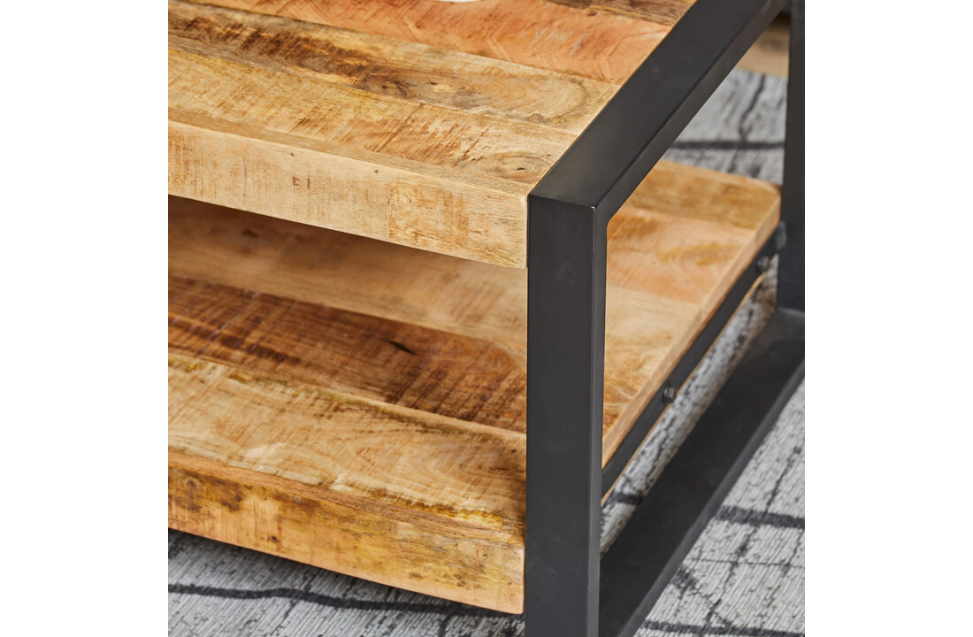 Bijzettafel Britt met onderblad | 60 cm