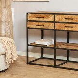 Dressoir Denver 160 cm | Zes lades