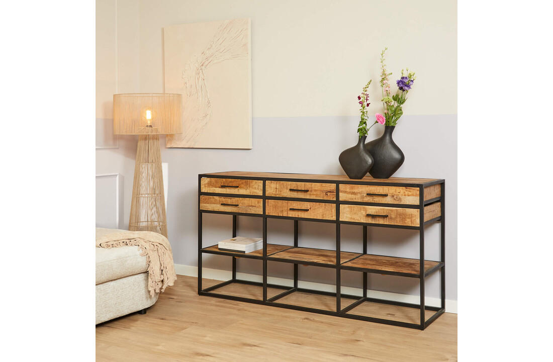 Dressoir Denver 160 cm | Zes lades