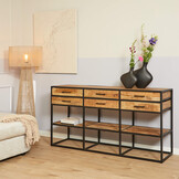 Dressoir Denver 160 cm | Zes lades