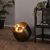 Tafellamp Mirror XL | Zwart nikkel | Ø50