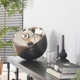 Tafellamp Mirror L | Zwart nikkel | Ø36