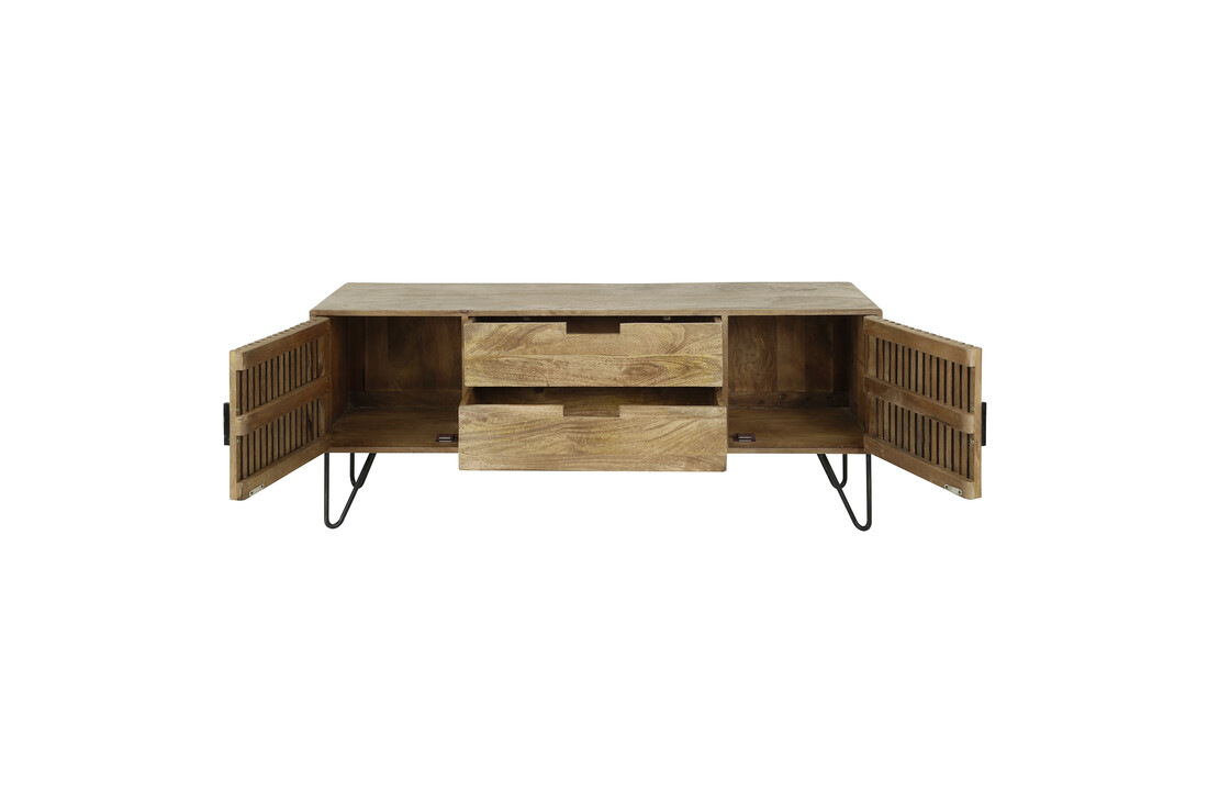Mangohouten tv meubel Tweak | 135 cm