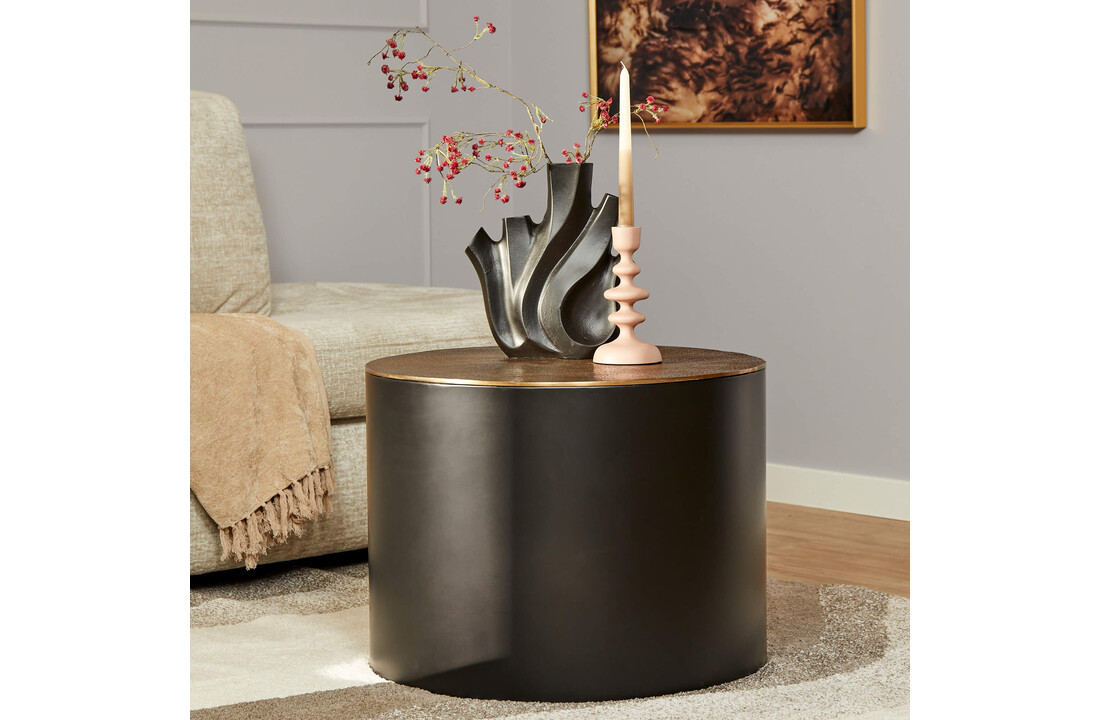 Salontafel Fiore | Black/Gold
