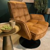 Fauteuil Tropea | Okergeel
