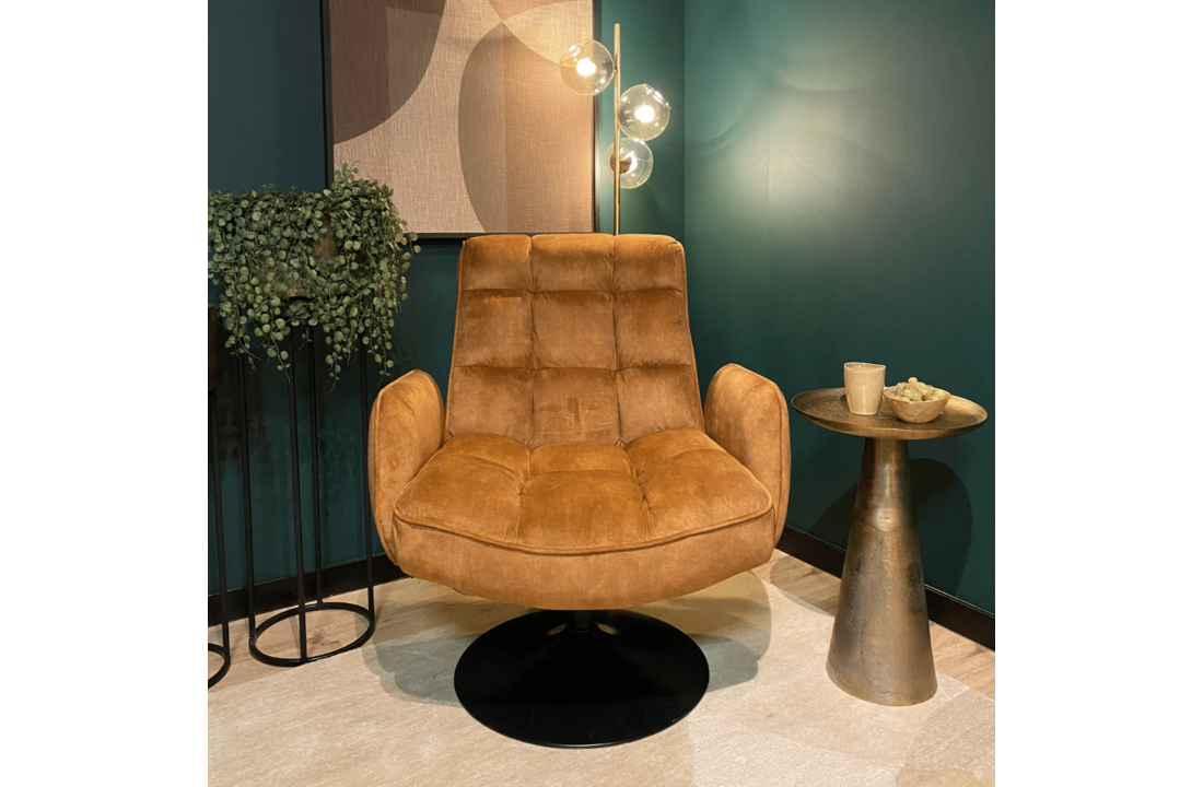 Fauteuil Tropea | Okergeel
