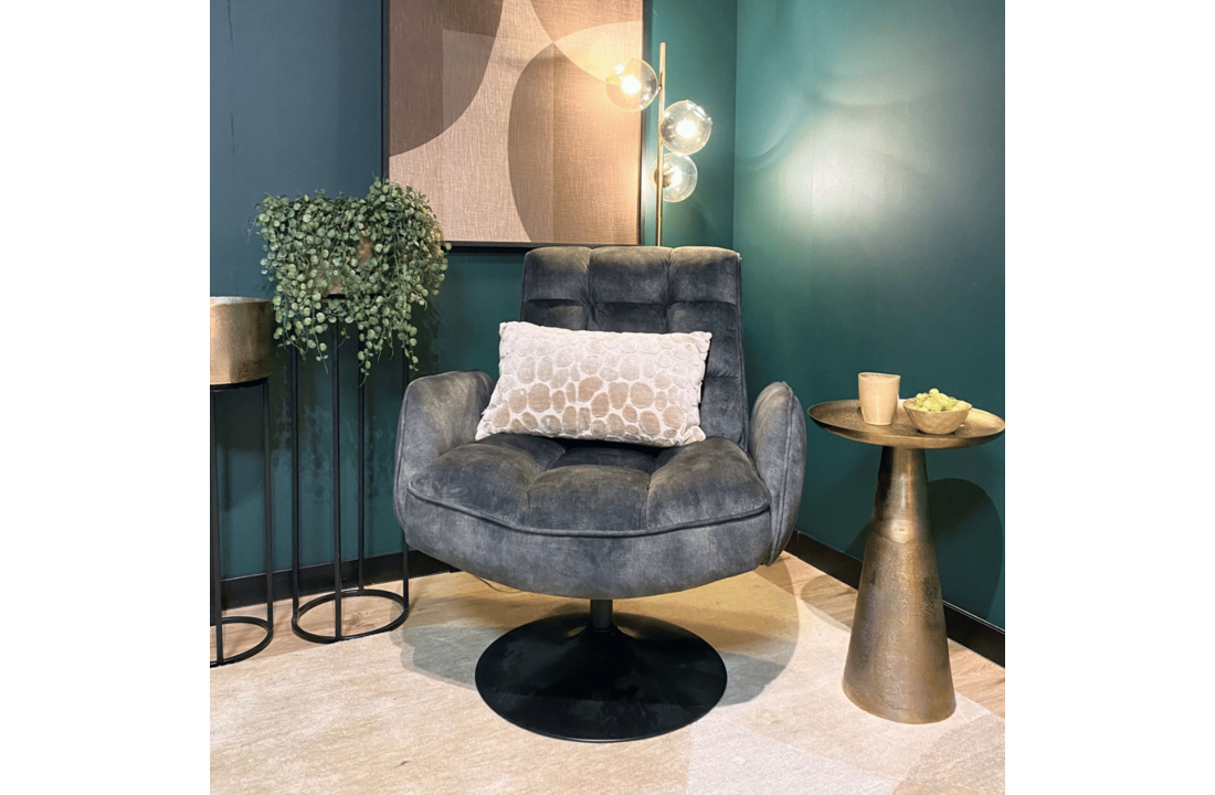 Fauteuil Tropea | Donkergrijs