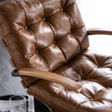 Fauteuil Bastiaan | Cognac | Java leder