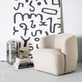 Fauteuil Charlotte | Beige