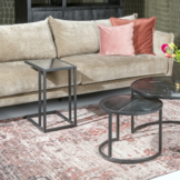 Slider & laptoptafel marmer | Black