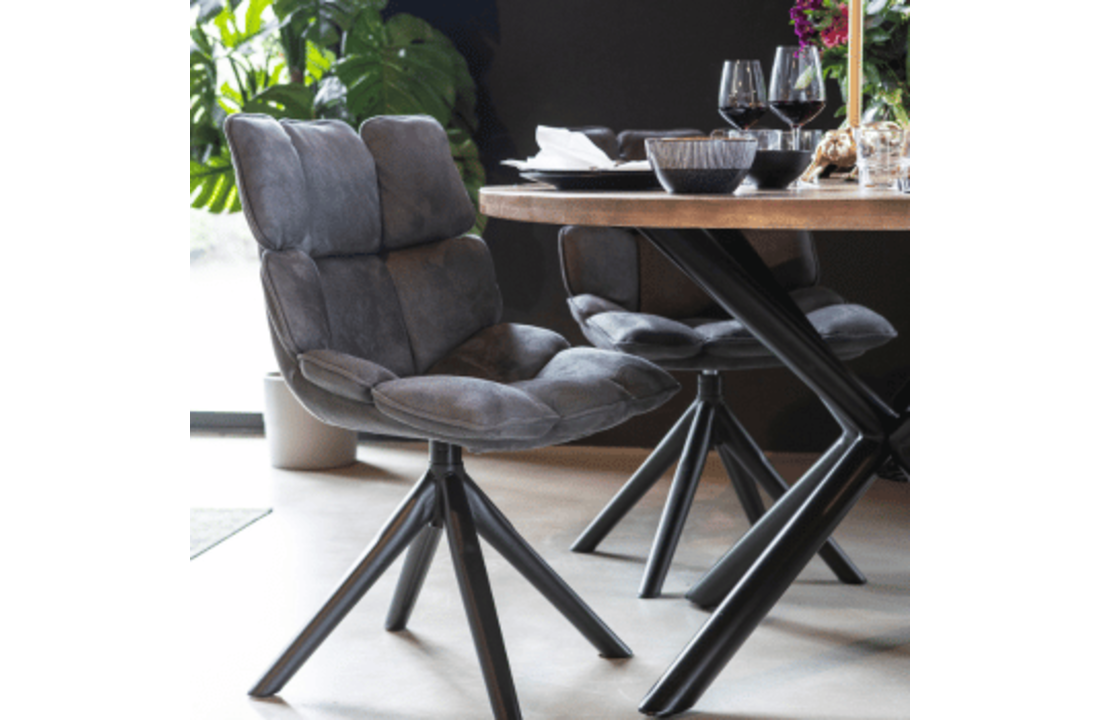Eettafel rond met kruispoot | Ø150 cm
