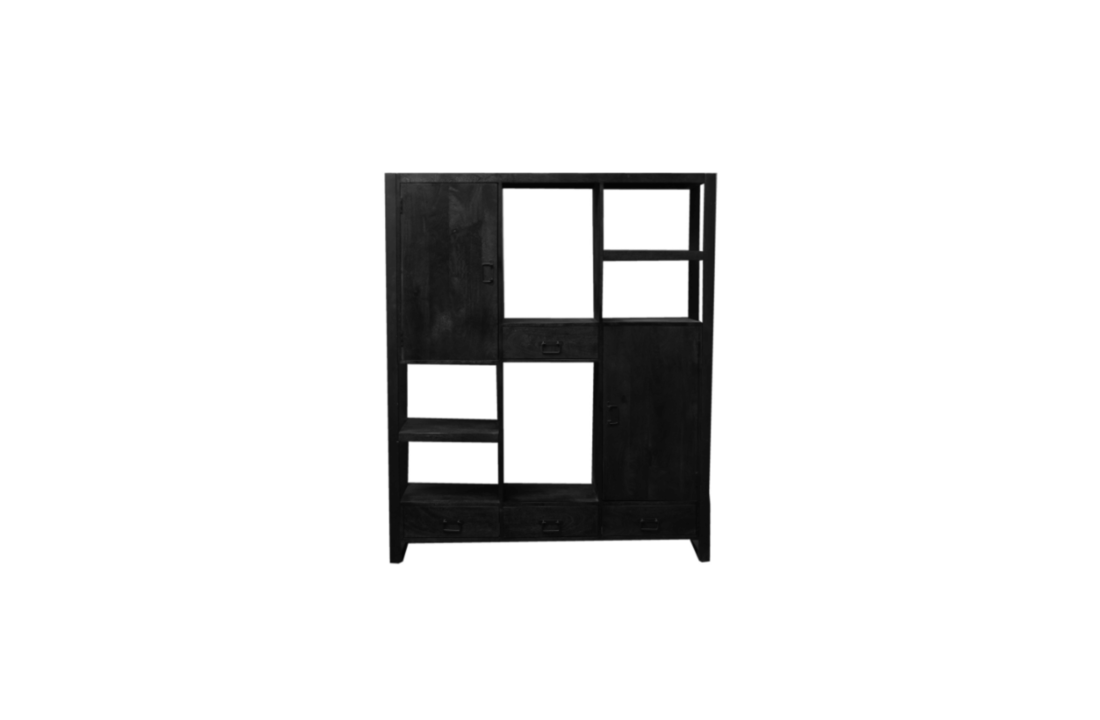 Vakkenkast Britt Black