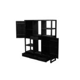 Vakkenkast Britt Black