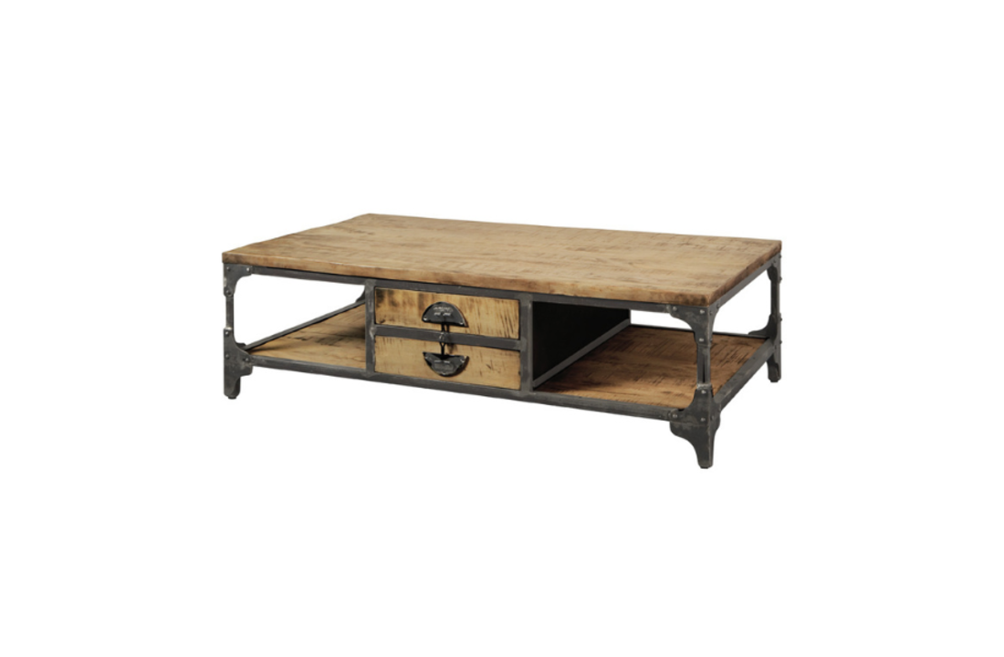 Salontafel industrieel Basto | 135 cm