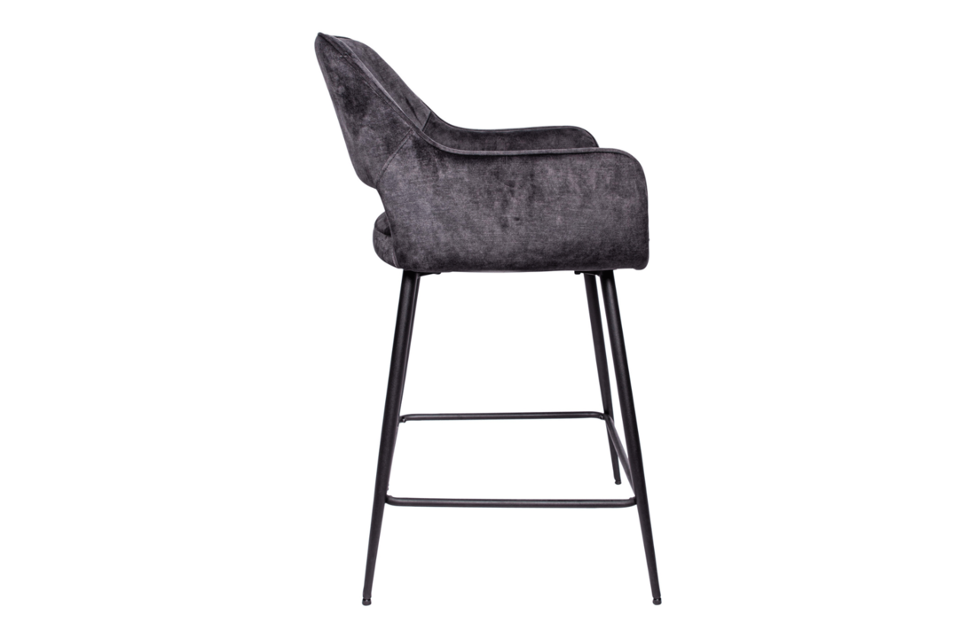 Barkruk Fal low | Antraciet