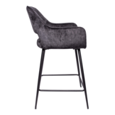 Barkruk Fal low | Antraciet