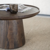 Salontafel Ron 66x39 - bruin