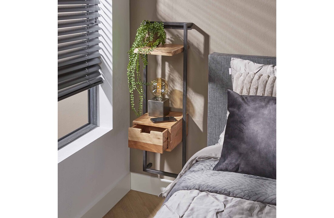 Nachtkastje air solid |Massief acacia
