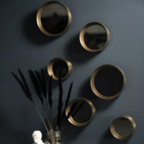 Spiegel set Scoop | Bronze