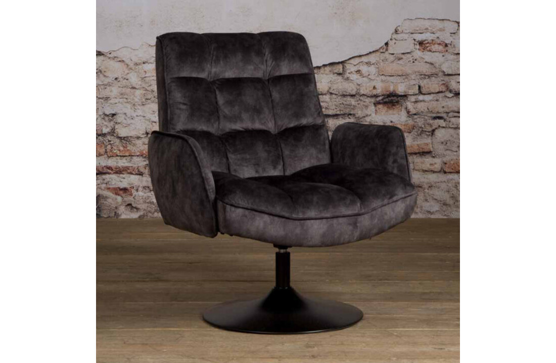 Fauteuil Tropea | Donkergrijs