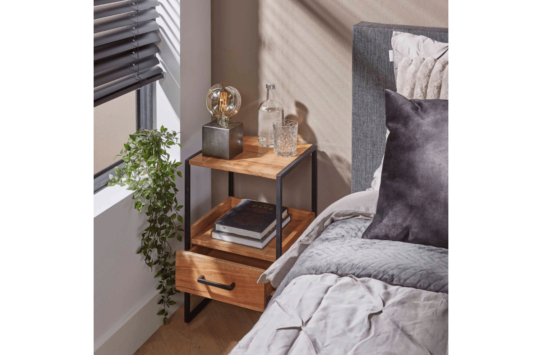 Nachtkastje XS niche | Massief acacia