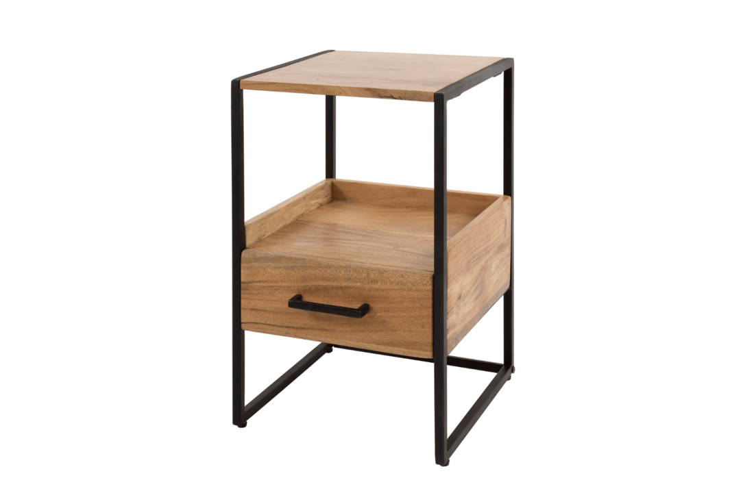 Nachtkastje XS niche | Massief acacia