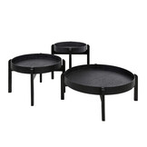 Salontafel Metallic - Grijs | Set van 3