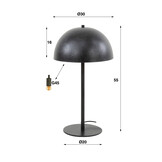 Tafellamp Shield Metal | 2L | Charcoal