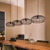 Hanglamp Connect XL | 4L | Zwart - Bruin