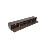 Zwevend Tv meubel Vision Walnut | 200 cm