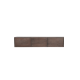 Zwevend Tv meubel Vision Walnut | 160 cm