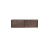 Zwevend Tv meubel Vision Walnut | 120 cm
