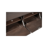 Zwevend Tv meubel Vision Walnut | 120 cm