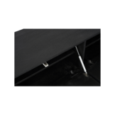 Zwevend Tv meubel Vision Black | 200 cm