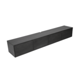 Zwevend Tv meubel Vision Black | 200 cm