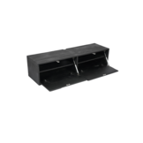 Zwevend Tv meubel Vision Black | 120 cm
