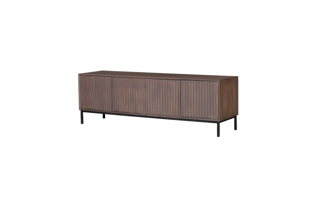 Tv-meubel Madison Walnoot | 165 cm