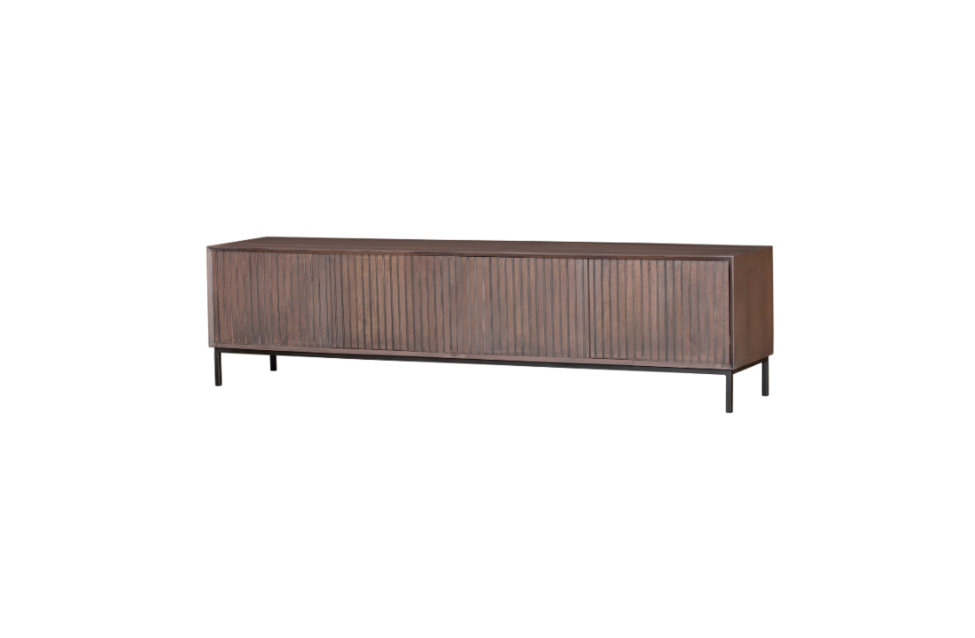 Tv meubel Madison Walnoot| 210 cm
